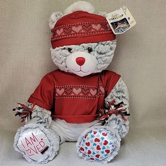 3 Build A Bear Plush. Minnie Mouse Bear, Sleepy Bear, Winter Bear - Picture 2 of 14